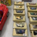 SIX BOXED MODELS OF YESTERYEAR VANS