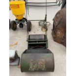 A VINTAGE PUSH LAWN MOWER