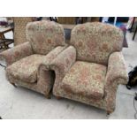 TWO ARMCHAIRS