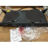 A DURONIC HOT PLATE BELIEVED IN WORKING ORDER BUT NO WARRANTY