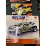 TWO MODEL CAR KITS