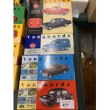 AN ASSORTMENT OF VANGUARDS REPLICA MODEL VEHICLES TO INCLUDE A LIMITED EDITION SUNBEAM IMP