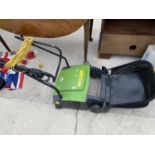 AN ELECTRIC PERFORMANCE POWER LAWN RAKE - W/O