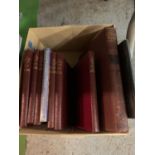 A BOX OF BOOKS RELATING TO THE GREAT WAR