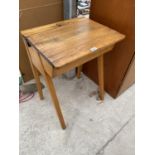 A VINTAGE SCHOOL DESK