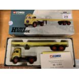 A CORGI CLASSIC MODEL OF AN EDWARD BECK AND SON HEAVY HAULAGE WAGON