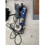 TWO ANGLE GRINDERS, ONE BOSCH AND ONE POWER CRAFT - W/O