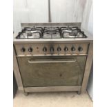 AN INDUSTRIAL INDESIT GAS COOKER AND HOB