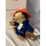 A STEIFF PADDINGTON BEAR WITH BOX