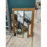 FOUR VARIOUS MIRRORS