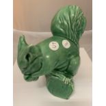 A GREEN SYLVAC SQUIRREL