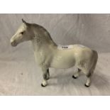 A BESWICK DAPPLE GREY HORSE