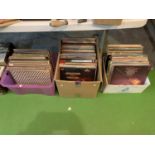 AN ASSORTMENT OF RECORDS TO INCLUDE THE SOUND OF MUSIC, GERSHWIN, COUNTY MUSIC ETC