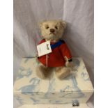 A STEIFF TEDDY BEAR PRINCE WILLIAM 2012 BOXED WITH CERTIFICATE