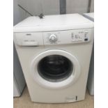 A WHITE ZANUSSI WASHING MACHINE BELIEVED IN WORKING ORDER BUT NO WARRANTY