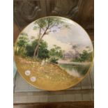 A VICTORIAN PLAQUE SUMMER SIGNED J E DEAN