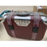 A JAPAN EXPRESS COMBINATION LOCK TRAVEL CASE