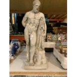 A GARDEN ORNAMENT OF HERCULES