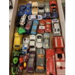 A LARGE QUANTITY OF MODEL TOY CARS