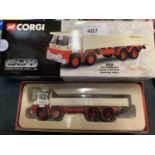 A CORGI LIMITED EDITION 'INVINCIBLE' DAWSONS FARGO EIGHT WHEEL DROPSIDE WAGON