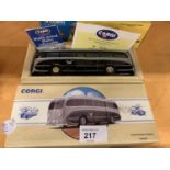 A CORGI DIECAST MODEL OF A COACH