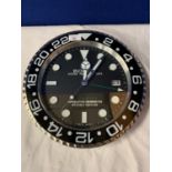 A DEALERS WALL CLOCK