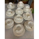 A QUANTITY OF ROSINA CHINA TO INCLUDE TEN TRIOS