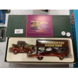 A SHOWMANS SCAMMELL HIGHWAYMAN CORGI DODGEM TRAILER