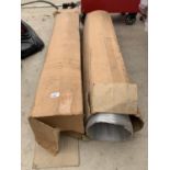 TWO LARGE DUCTING PIPES