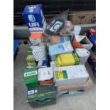 VARIOUS AUTO SPARES - OIL FILTERS ETC