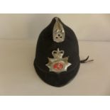 A KENT CONSTABULARY POLICEMANS HELMET, 7.25