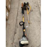 A PETROL RYOBI MULTI TOOL STRIMMER WITH ATTACHMENTS