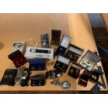 A LARGE COLLECTION OF VARIOUS WATCHES, CUFF LINKS ETC