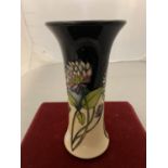 A MOORCROFT TREFOIL EIGHT INCH VASE