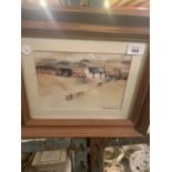 A PAIR OF WOODEN FRAMED PRINTS BY HIGH BRANDON
