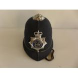A BEDFORDSHIRE POLICE HELMET
