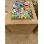 TWO BOXES TO CONTAIN 216 NEW PAW PATROL GIFT BAGS