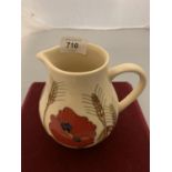 A MOORCROFT HARVEST POPPY JUG