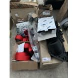 VARIOUS AUTO SPARES - SEAT BELTS ETC