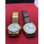 TWO SEKONDA WRIST WATCHES BOTH IN WORKING ORDER