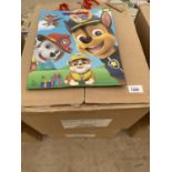 TWO BOXES TO CONTAIN 216 NEW PAW PATROL GIFT BAGS