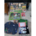 VARIOUS BOARD GAMES, A SUBBUTEO SET, CARD SETS ETC