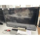 A 32" PANASONIC TELEVISION WITH REMOTE CONTROL