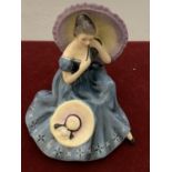 A ROYAL DOULTON FIGURINE PENSIVE MOMENT HN2704