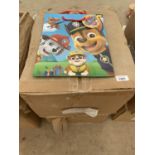 TWO BOXES TO CONTAIN 216 NEW PAW PATROL GIFT BAGS