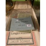 AN ASSORTMENT OF VINTAGE SHEET MUSIC