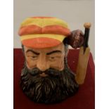 A BOXED LARGE ROYAL DOULTON W.G.GRACE TOBY JUG