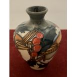 A MOORCROFT BRAVE SIR ROBIN VASE 3 INCHES HIGH