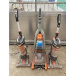 A PAIR OF VAX MACH AIR HOOVERS AND A VAX CARPET CLEANER BELIEVED IN WORKING ORDER BUT NO WARRANTY