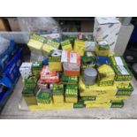 VARIOUS AUTO SPARES - OIL FILTERS ETC